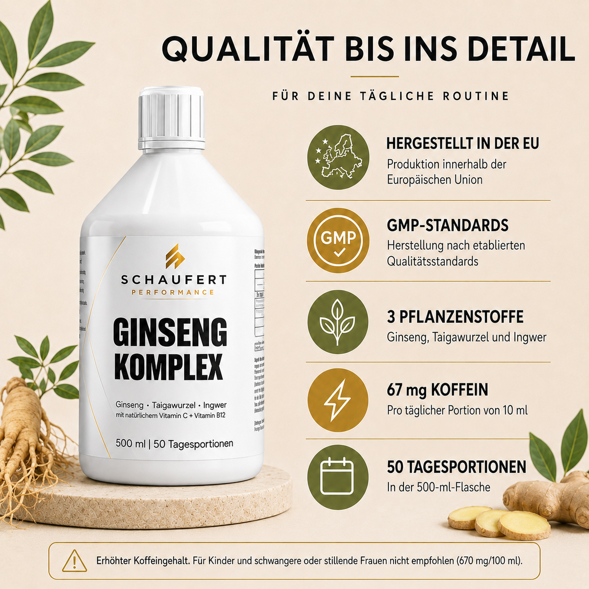 Ginseng, Komplex