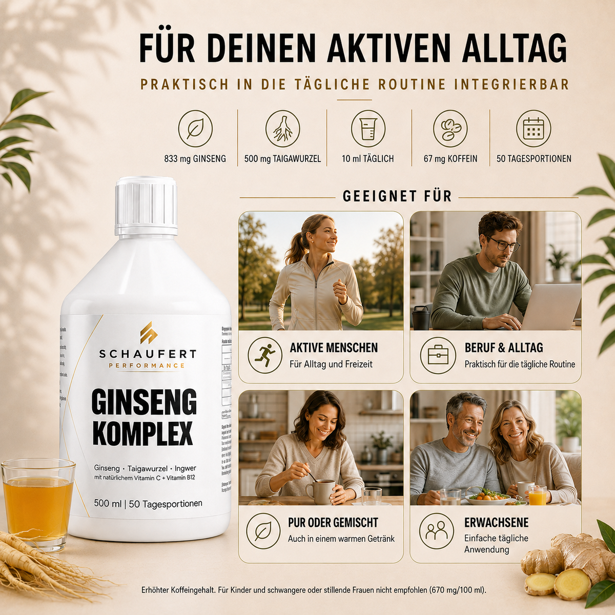 Ginseng, Komplex