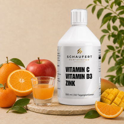 Vitamin C + D3 + Zink - 500ml