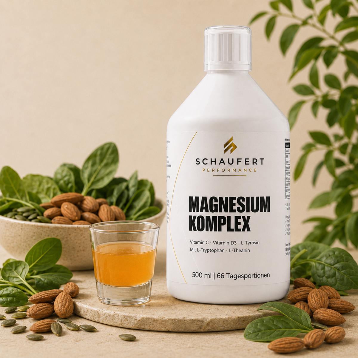 Magnesium Komplex mit Vitamin C, D3 und Aminosäuere
