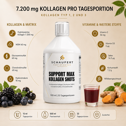 Support Max Kollagen Shots