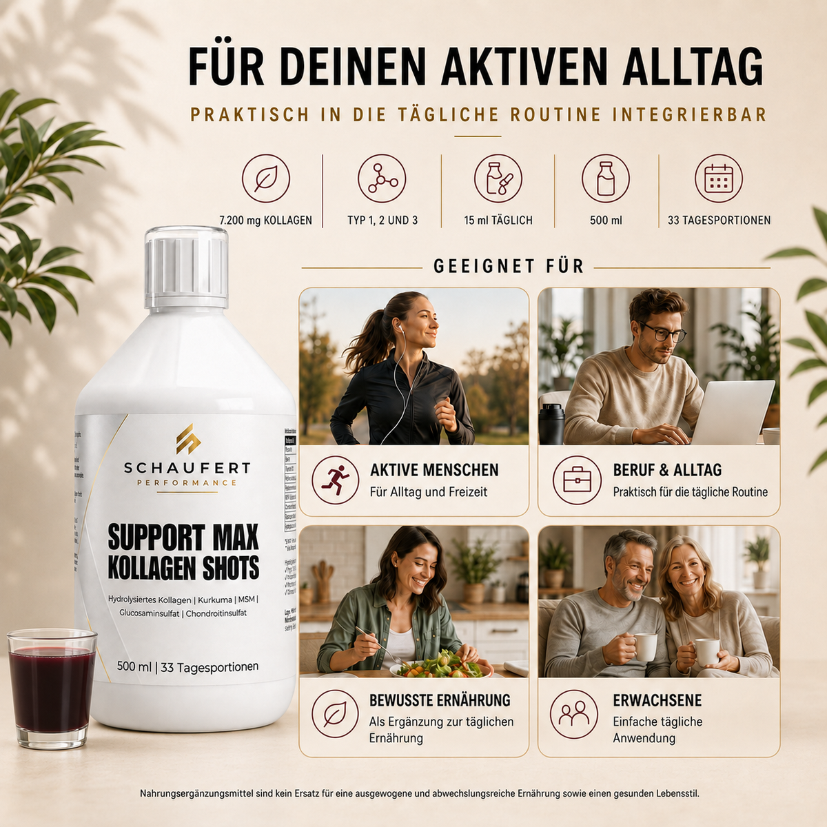 Support Max Kollagen Shots